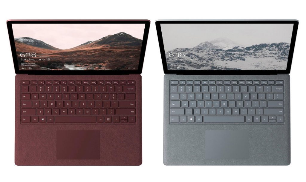 Microsoft Surface Laptop keyboard