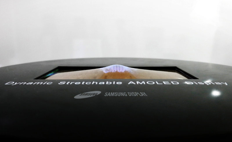 Samsung Stretchable AMOLED display