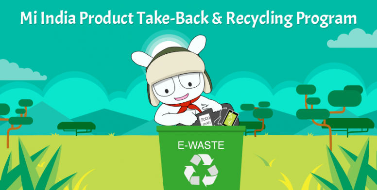 Xiaomi India e-waste take-back and recycling program