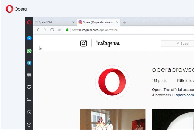 Как включить browser opera