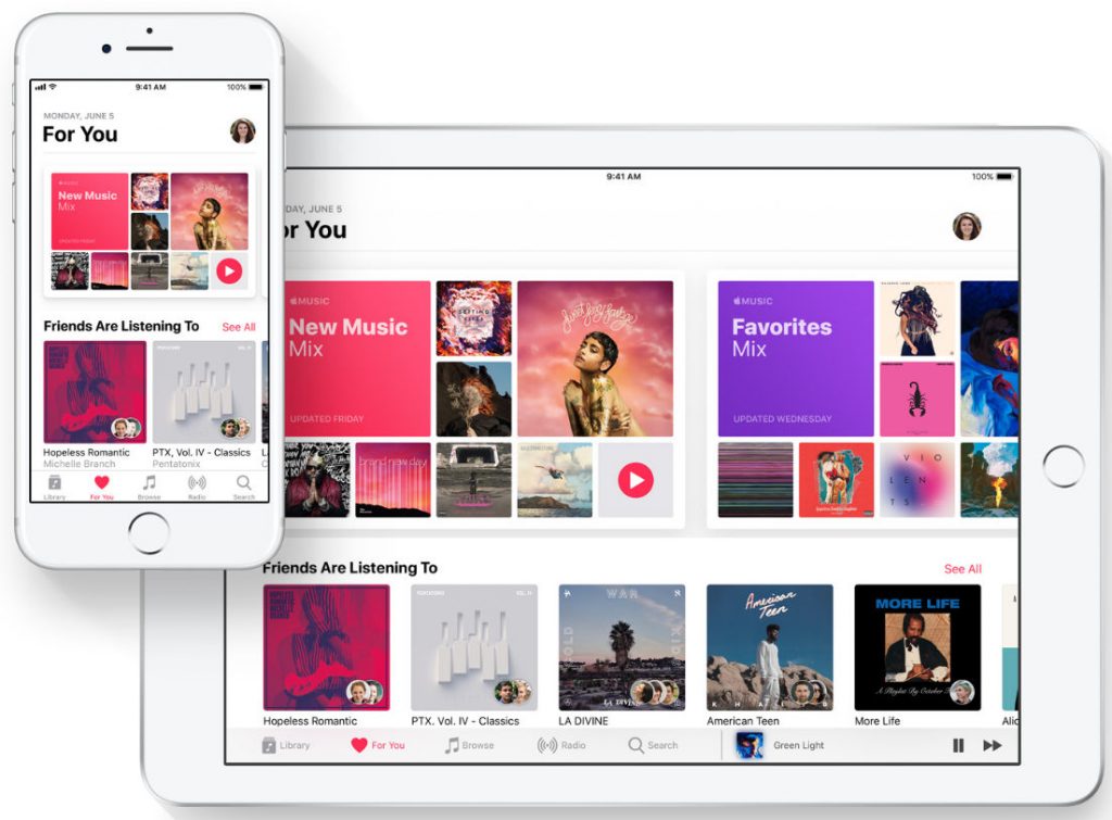 Apple iOS 11 Apple Music