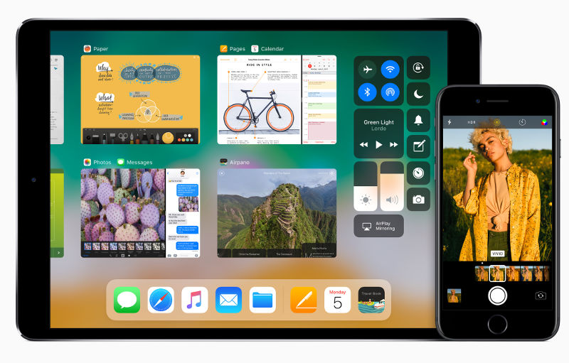 Apple iOS 11 iPad and iPhone