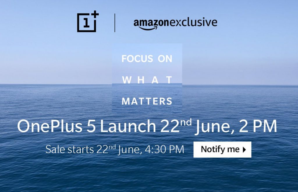 OnePlus 5 Amazon India June 22