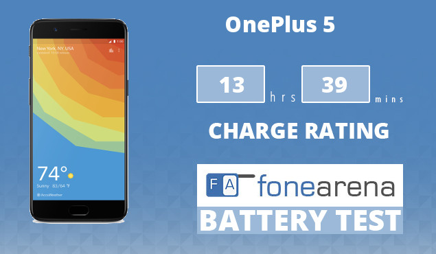 OnePlus 5 FA One Charge Rating