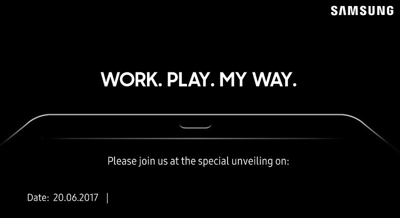 Samsung Galaxy Tab S3 India launch invite