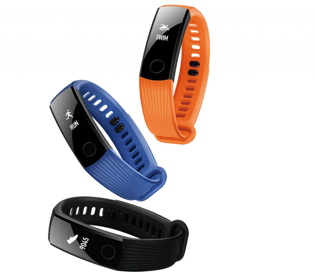 Honor Band 3 with OLED display continuous heart rate tracking