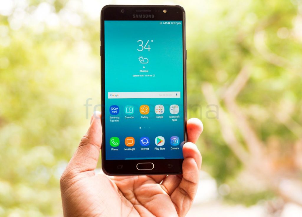 samsung j7max specification