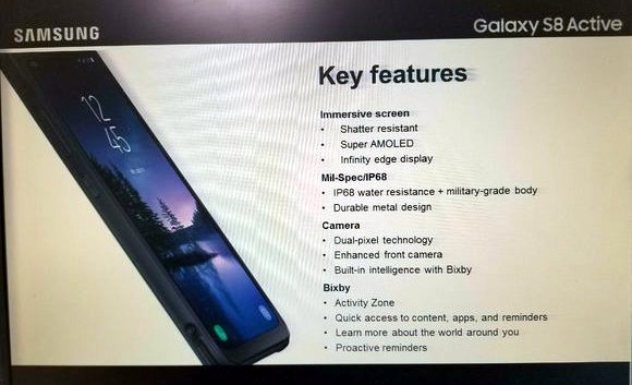 Samsung galaxy store active specs