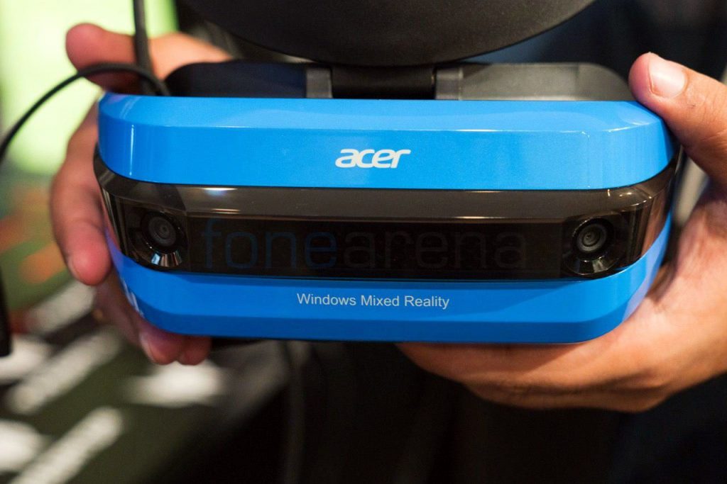 Acer Windows Mixed Reality headset Hands On and Photo Gallery