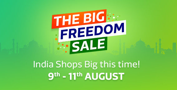 Flipkart Big Freedom Sale Aug 9 2017