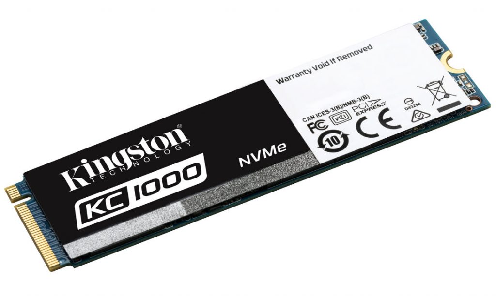 Kingston KC1000 NVMe SSD