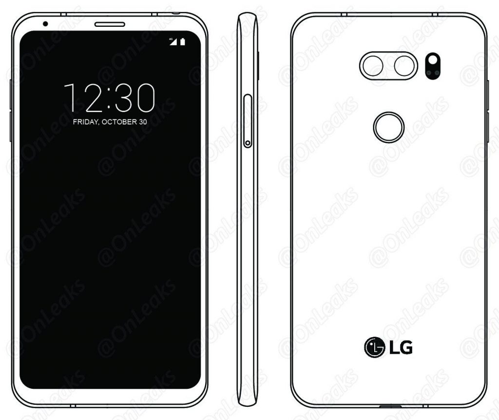 LG V30 leak