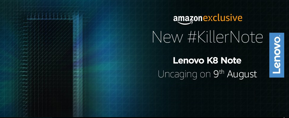 Lenovo K8 Note Amazon exclusive