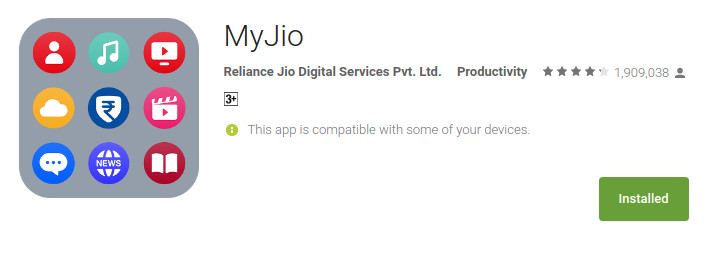 MyJio app