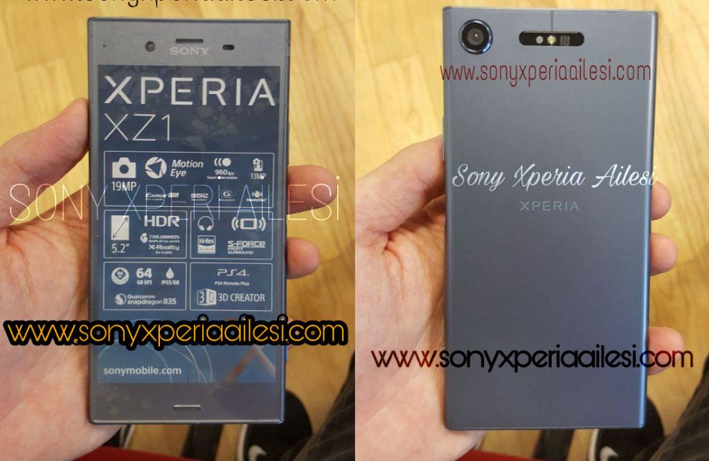 Sony Xperia XZ1 leak