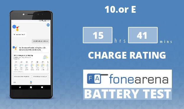 10.or E FoneArena One Charge Rating