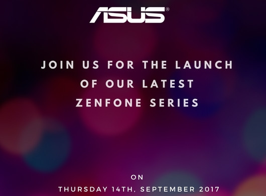 Asus New Zenfone Series India launch invite