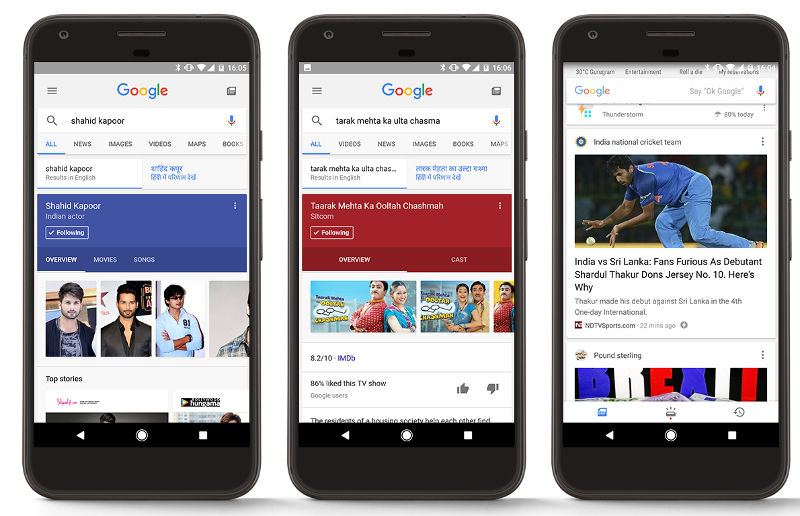 Google rolls out a new personalized feed for Indian users with Hindi ...