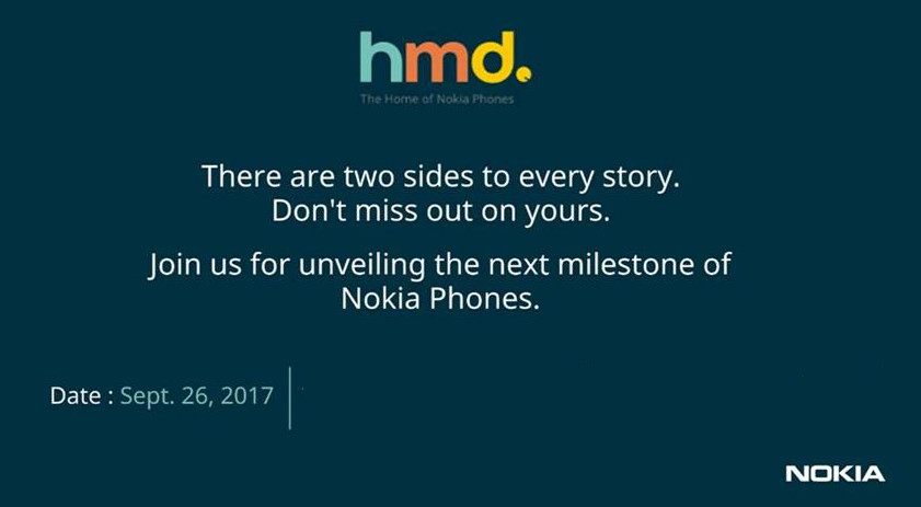 HMD Global September 26 invite