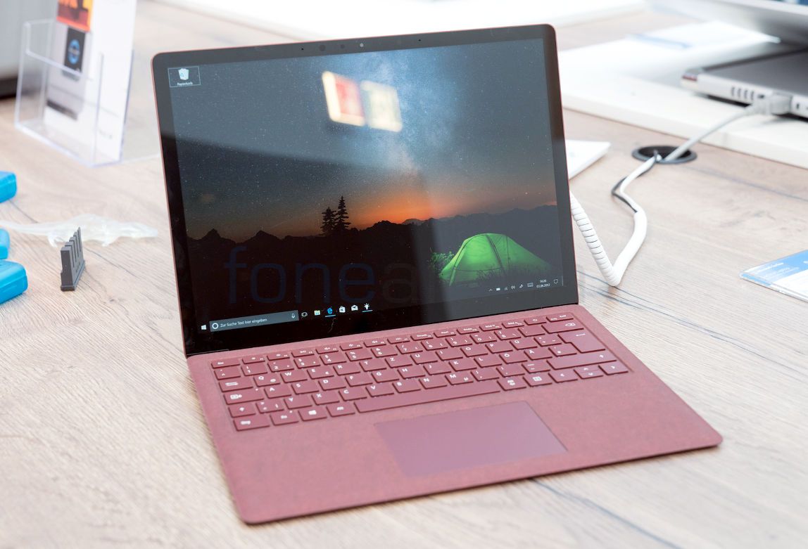 Microsoft Surface Laptop Hands On and Photo Gallery