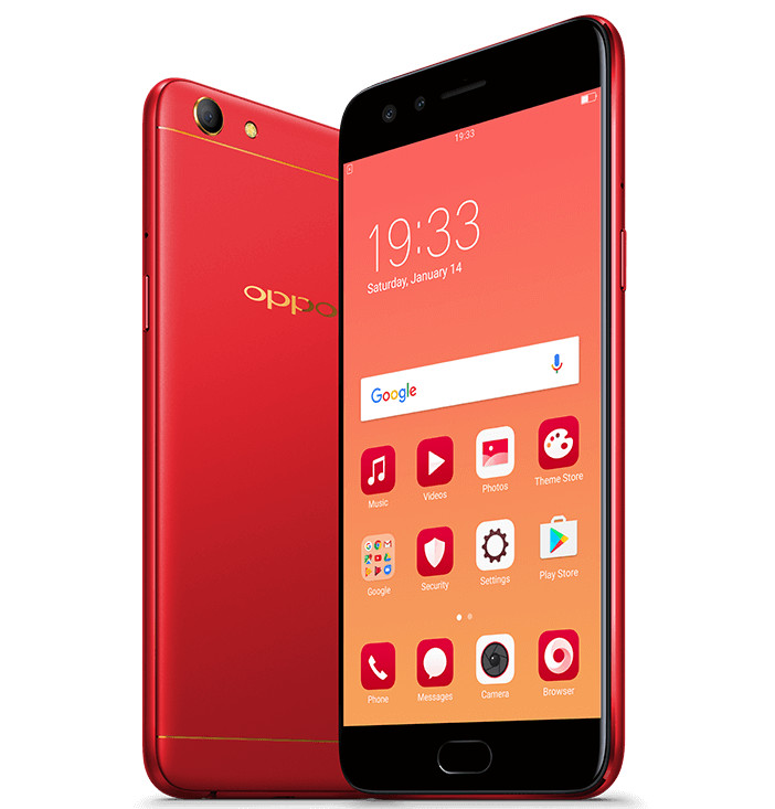 oppo red model