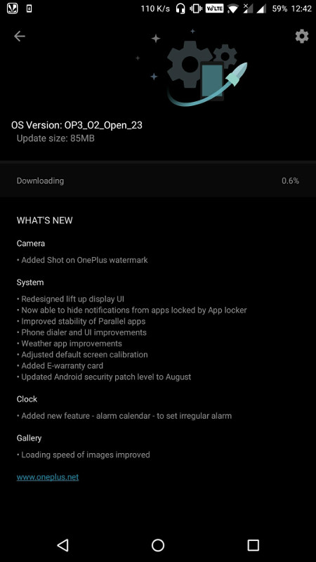 OnePlus 3 OxygenOS Open Beta 23