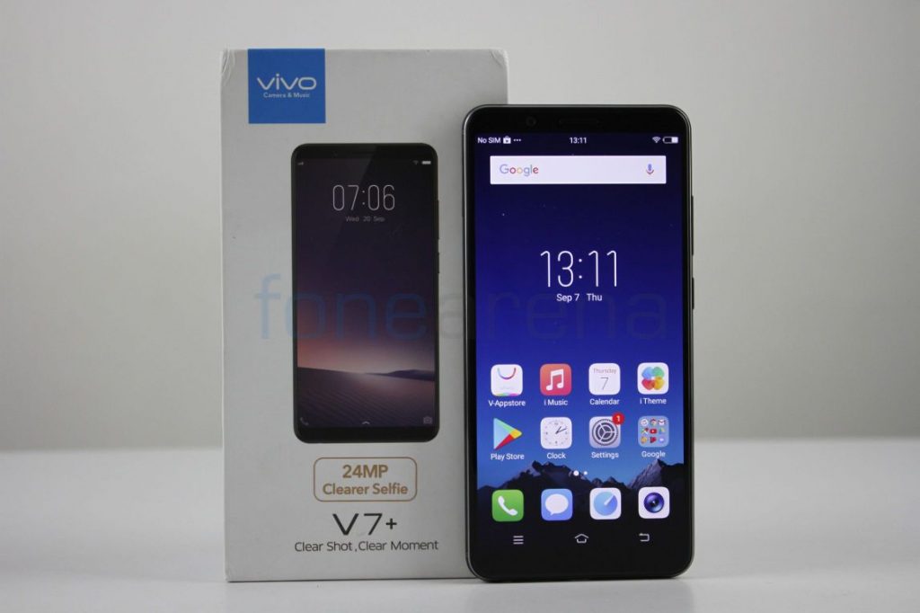 Vivo V7+ Unboxing And First Impressions 