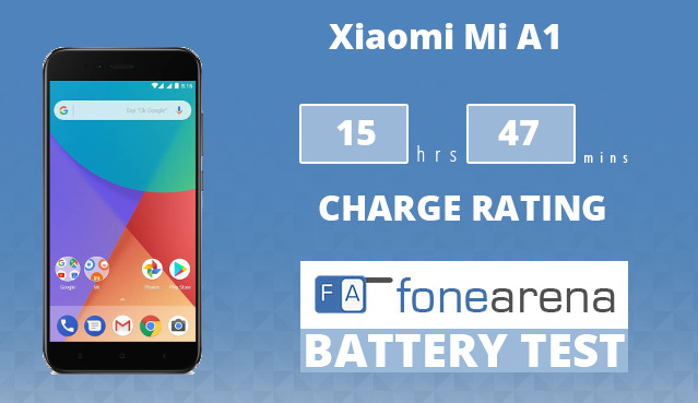 Xiaomi Mi A1 FoneArena One Charge Rating