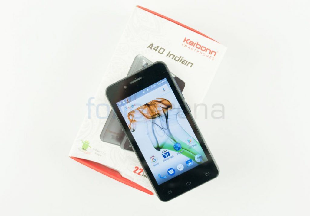 Airtel VoLTE phone Karbonn A40 Indian_fonearena-01
