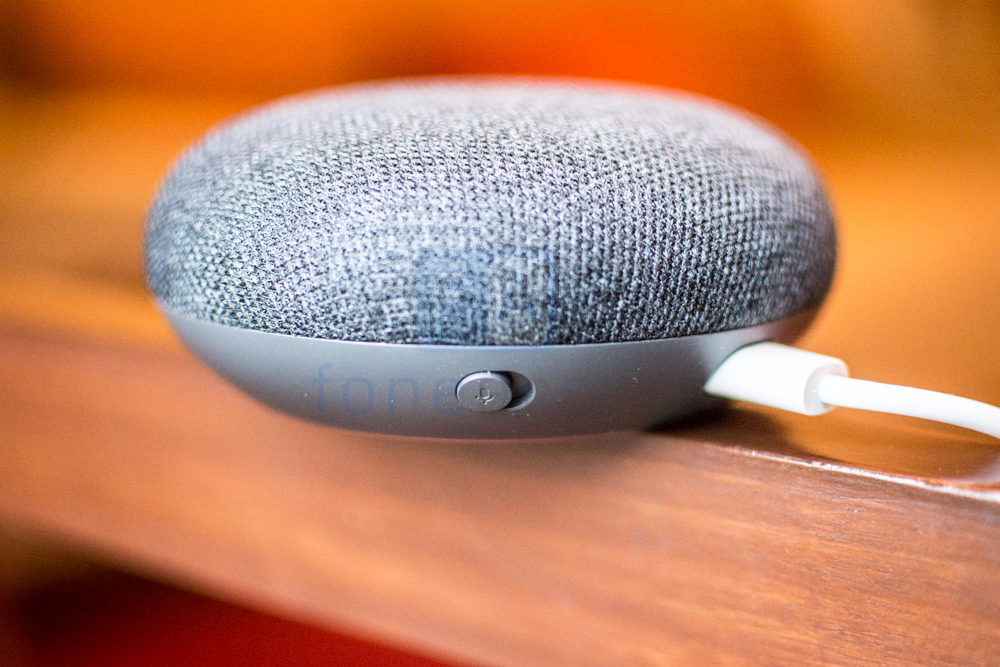 google home mini fabric