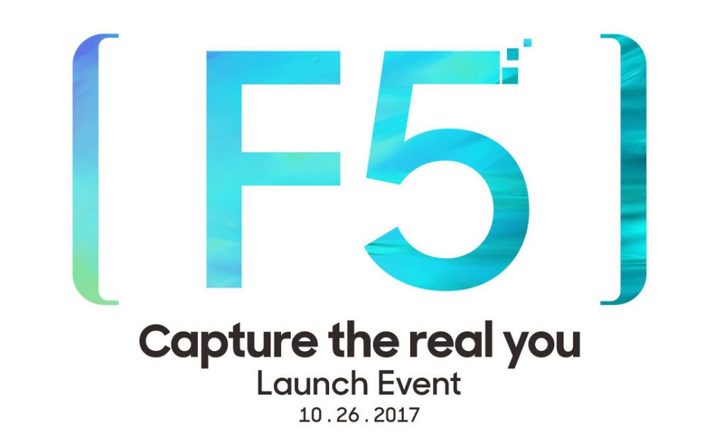 OPPO F5 October 26 invite