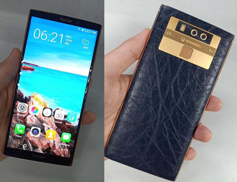 Gionee M7 Plus leak