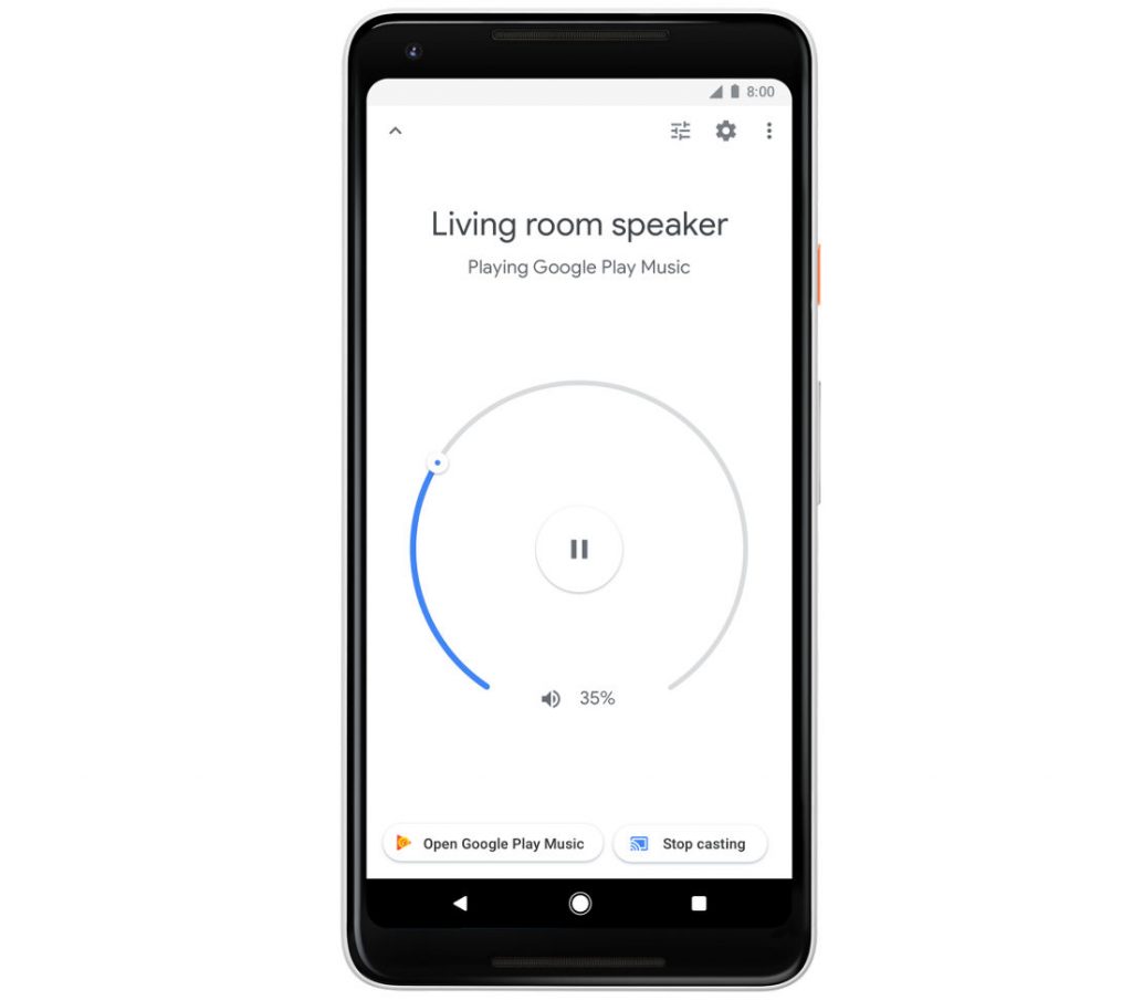 Google Home contols v1.26