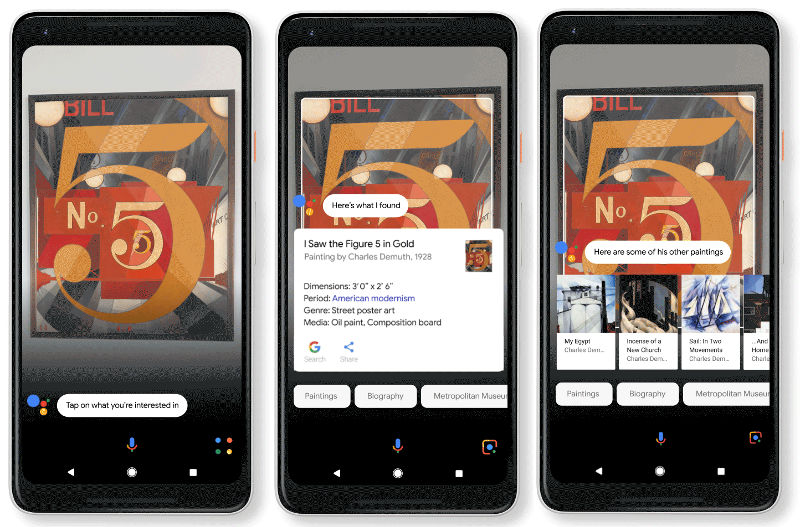 Google Lens in Assistant