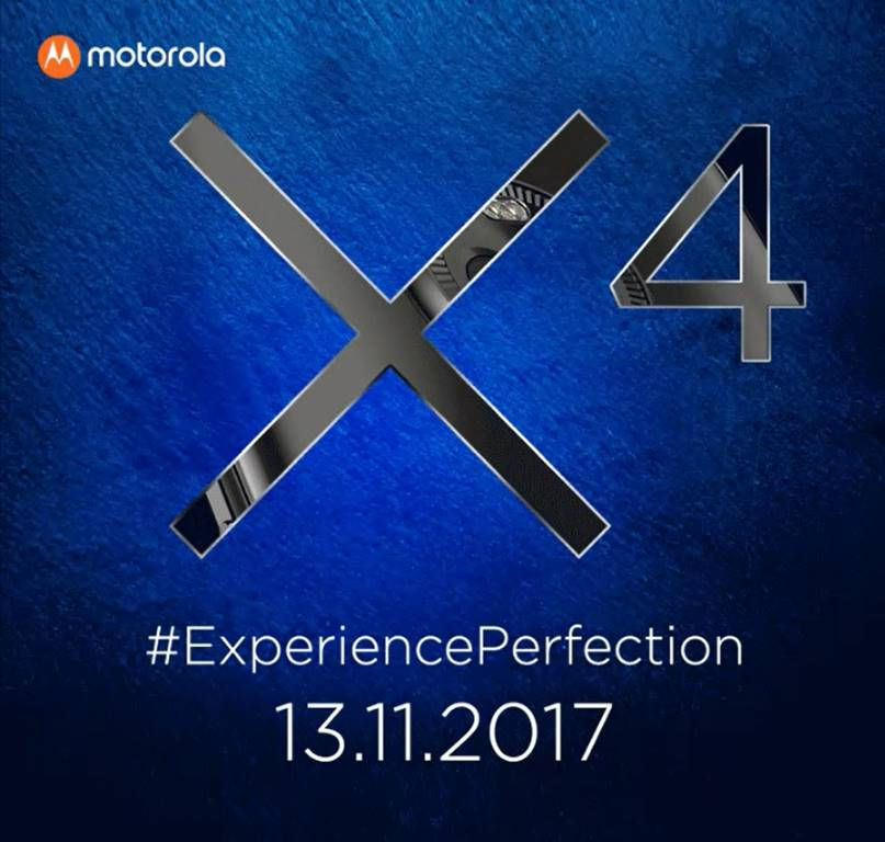Moto X4 India launch invite