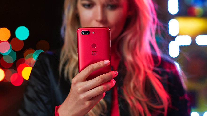 OnePlus 5T Red