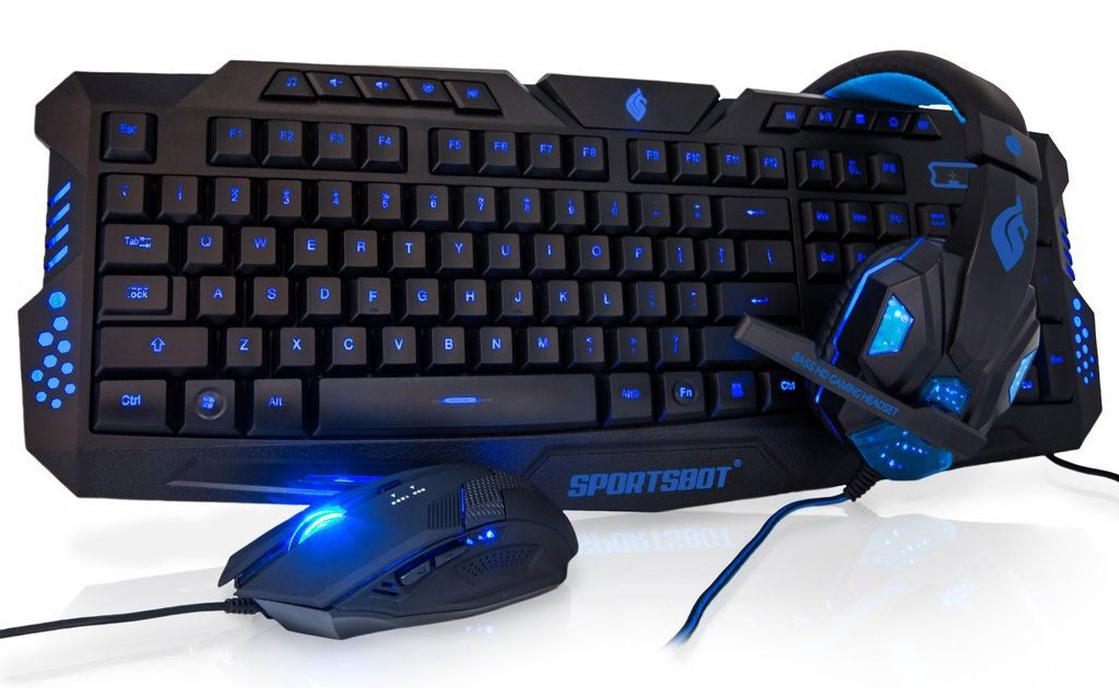 Soundbot Sportsbot SS301 Mouse, Keyboard, Headset combo