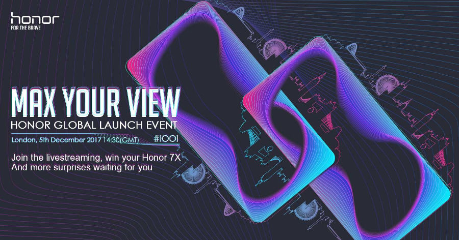 Honor 7X Global launch event