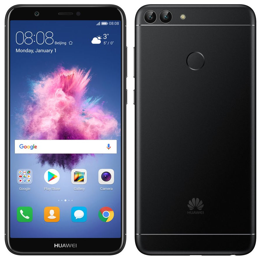 Cadorabo Vetro Temperato 9H Per Huawei P Smart / Enjoy 7S - Pellicola Protettiva Con Alta Trasparenza, Anti Graffio E Facile Applicazione - Copertura Ottimale Per Display