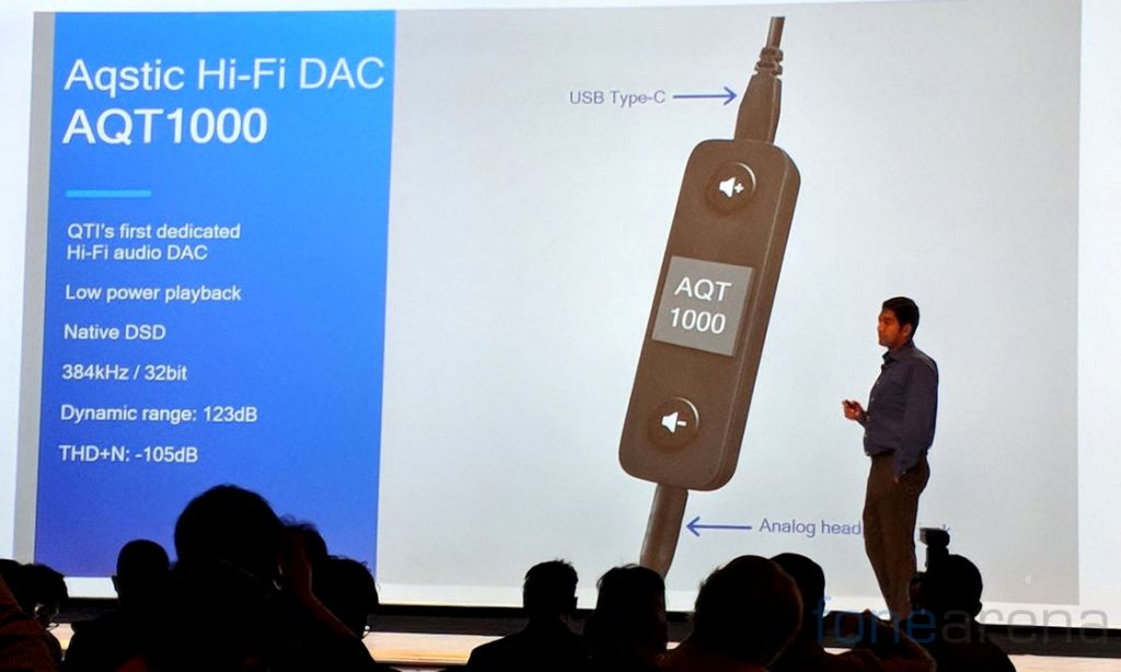 Qualcomm Aqstic Hi-Fi DAC AQT1000