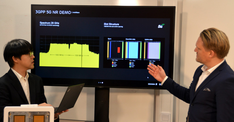 SKT 5G NR interoperability demo