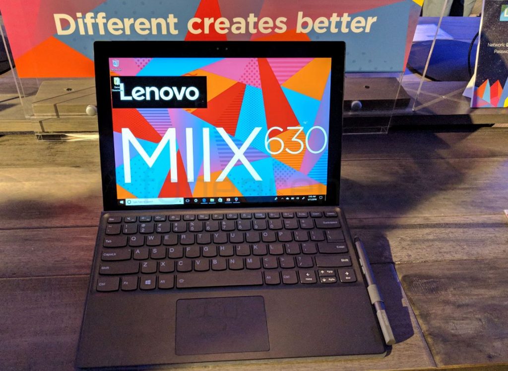 Lenovo Miix 630 ARM-based 2-in-1 Windows tablet goes on sale for