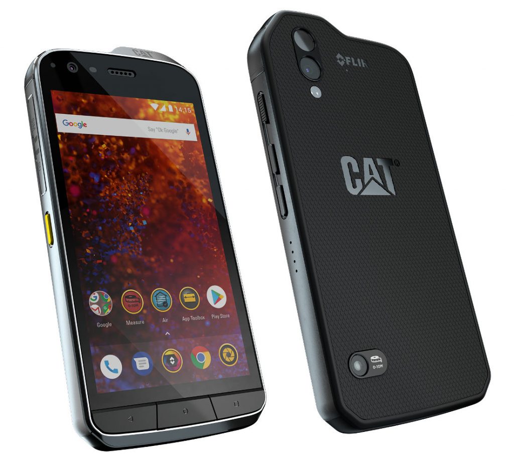 Cat S61 rugged Android smartphone with enhanced thermal camera