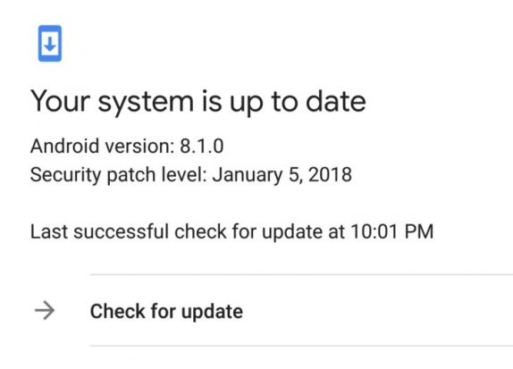 google play system update