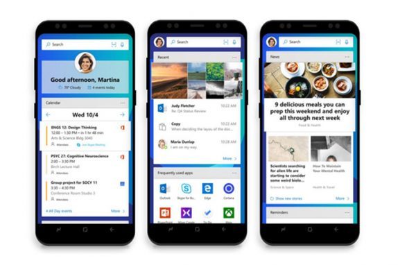 Microsoft launcher