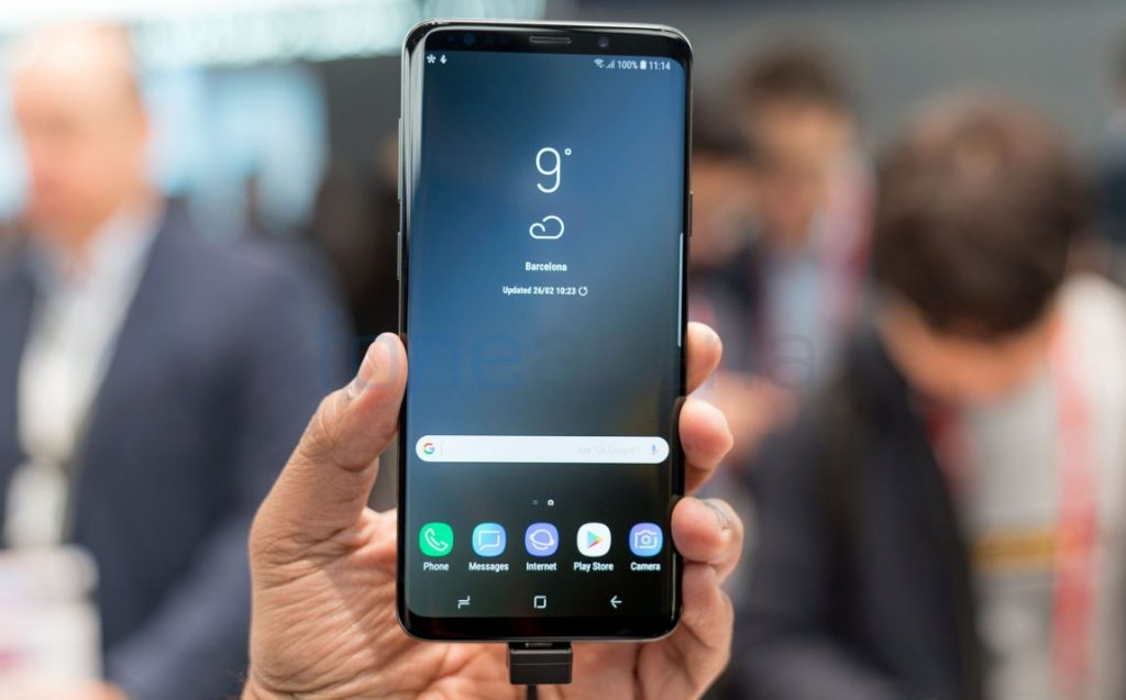 how to split screen on galaxy s9