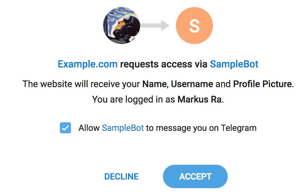 telegram login website