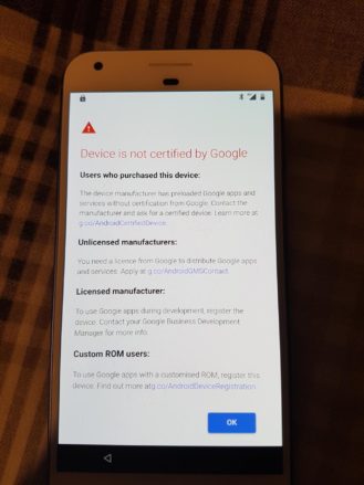 Google Device Certification