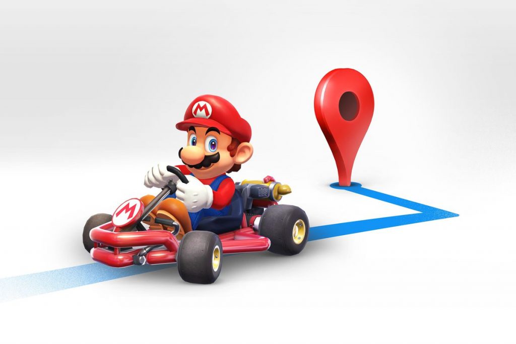 Google Maps Mario Time