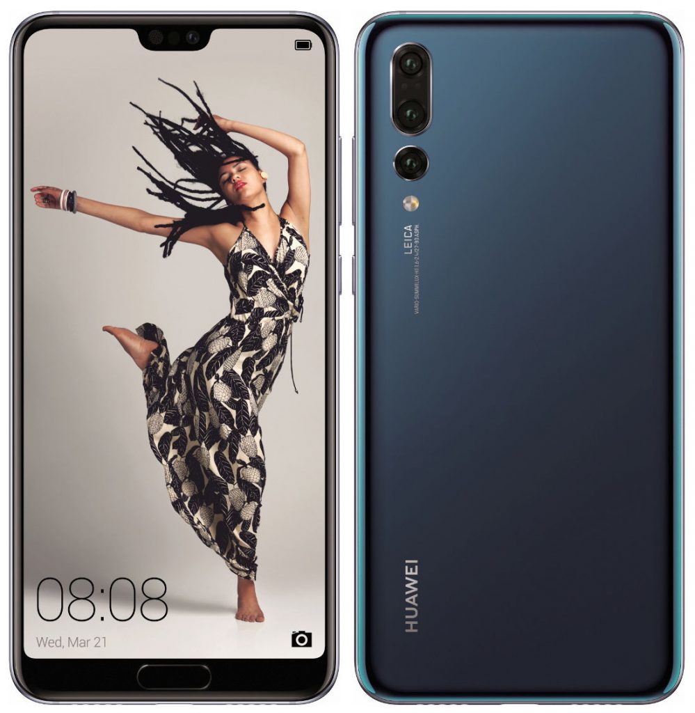 zeker Symfonie assistent Huawei P20, P20 Lite and triple LEICA lens-camera P20 Pro press renders  surface